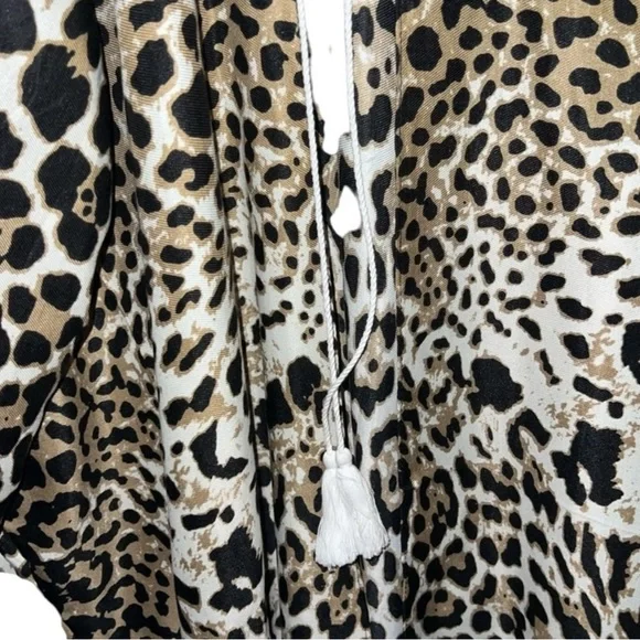 Leopard Print Kimono – One Size | Lightweight Layering Piece - Picture 15 of 15
